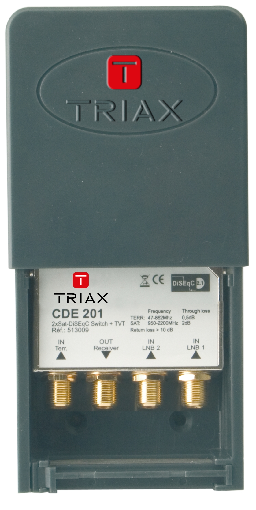 Hama Commutatore SAT DiSEqC 2 In 1 - Per Collegare 2 LNB A Un Ricevitore - Foto 10