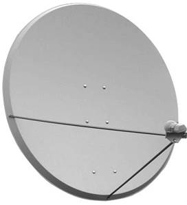 PARABOLE Ø 1,30 Mètres ACIER, FIXATION MAX Ø 60mm, sans LNB TRIAX