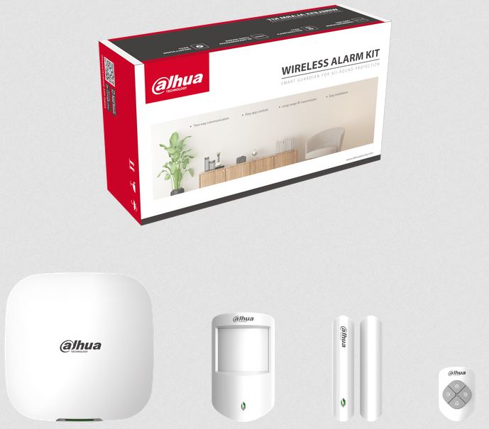 KIT ALARME DAHUA IP/WIFI/3G/4G DAHUA