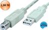 CORDON D'IMPRIMANTE - USB A Mâle / USB B Mâle  1.80 M  ERARD CONNECT