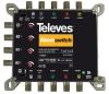 MULTISWITCH AUTONOME ou CASCADABLE 5x5x4 "F" TELEVES