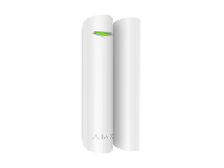 DETECTEUR D'OUVERTURE SANS FIL BLANC + CAPTEUR DE CHOC AJAX
