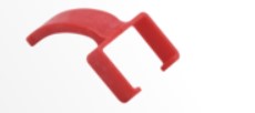 CLIP ROUGE POUR CORDON RJ45  ELBAC