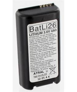 PILE LITHIUM 2X3.6V / 2AH REMPLACE LA BAT LI 25 HAGER