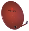 PARABOLE Ø 80 CM ALU rouge, sans LNB (120512) TRIAX