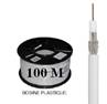 CABLE COAXIAL Ø 6,7 mm, 17 VATC, classe A, BLANC WISI