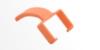 CLIP ORANGE POUR CORDON RJ45  ELBAC