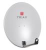 PARABOLE Ø 60 CM ACIER  GRIS clair, sans LNB (120501) TRIAX