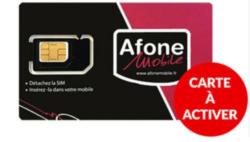 CARTE SIM M2M POUR CENTRALE D'ALARME + 1 MOIS OFFERT AFONE