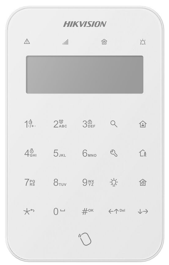 CLAVIER ECRAN TACTILE, LECTEUR DE BADGE HIKVISION
