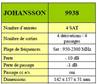 DERIVATEUR 4 DERIVATIONS / 4 PASSAGES, 4 ENTREES SAT JOHANSSON