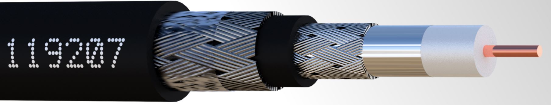 CABLE VIDEO ANTI-RONGEUR IDEF 110 PE EXTERIEUR BOBINE DE 100 M ELBAC