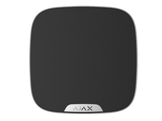 PLAQUE FRONTALE STREETSIREN DOUBLEDECK NOIR AJAX