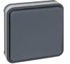 INTERRUPTEUR  VA ET VIENT 10A ENCASTRE IP55 OXXO GRIS EUR'OHM