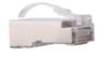 PLUG RJ45 FTP CAT 5 /6 BLINDE  TRAVERSANT  ELBAC