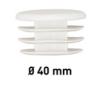 BOUCHON PLASTIQUE POUR MATS EMBOITABLES (REDUCTION) Ø 40 mm ERARD