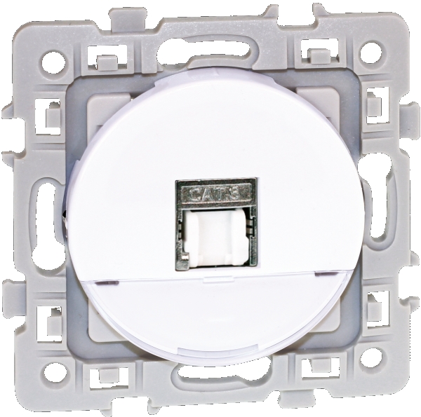 PRISE RJ 45 FTP CAT 6A GR.3 BLANCHE SQUARE EUROHM