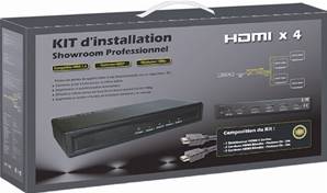 PACK INSTALLATION HDMI 4 TV ERARD CONNECT