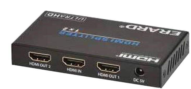 REPARTITEUR HDMI 1 vers 2 - 4K 60ips - HDR 4:4:4 ERARD CONNECT