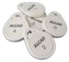 JEU DE 5 CLES ELECTRONIQUE POUR HABITANTS N°1 à 5  ALCAD