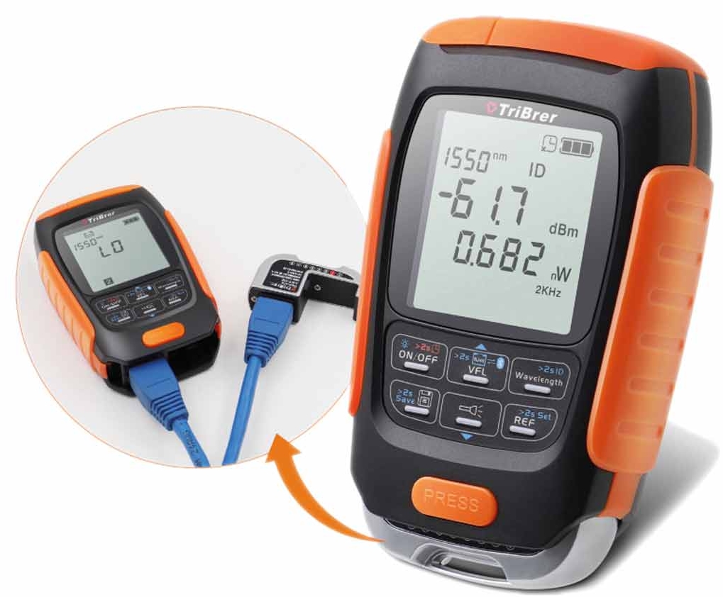 MULTIMETRE OPTIQUE avec fonction de test RJ45 FRACARRO