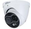 CAMERA DOME THERMIQUE 3mm 256 x 192 + CAPTEUR 4mm 4MP IR30 DAHUA