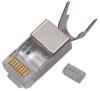 PLUG RJ45 FTP CAT6 2x4C 1.45/8 ELBAC