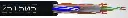 CABLE UTP CAT6 INT/EXT RJ45 TRAVERSANT XL-LSZH NOIR (DEV. 250m)(251505-R3) ELBAC