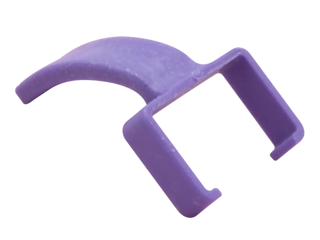 CLIP VIOLET POUR CORDON RJ45 SACHET DE 50 PIECES ELBAC