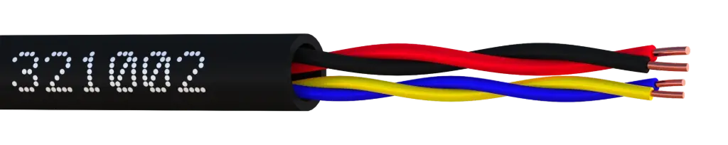 CABLE ALARME EXTERIEUR 2 PAIRES AJAX READY ELBAC