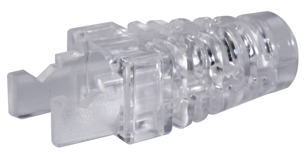 MANCHON TRANSPARENT RJ45 NAVETTE ELBAC