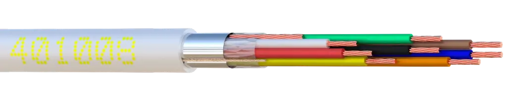 CABLE ALARME 8 x 0.22mm CU (vendu par 500 m) - prix au m ELBAC