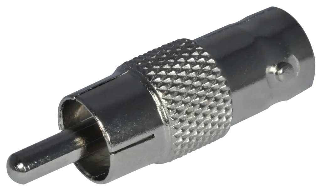 RACCORD BNC FEMELLE  / RCA MALE ELBAC