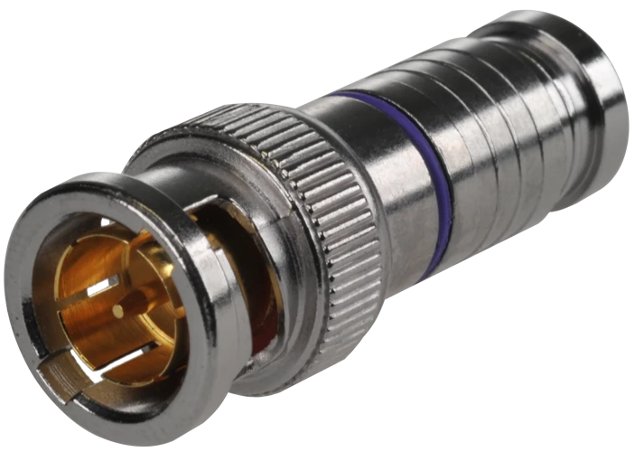 CONNECTEUR BNC A COMPRESSION POUR CABLE iDEF61 (953181) ELBAC