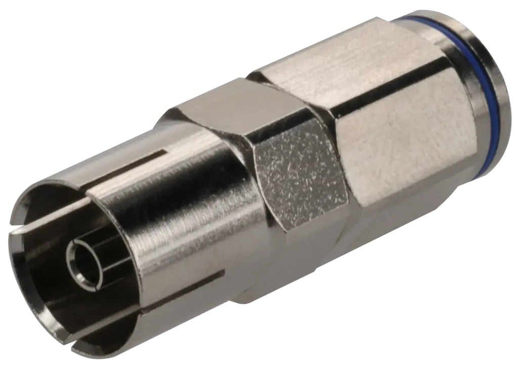 FICHE IEC FEMELLE A COMPRESSION  SANS OUTIL ELBAC