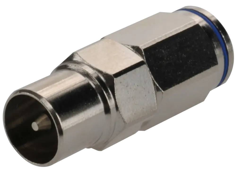 FICHE IEC MALE A COMPRESSION  SANS OUTIL ELBAC