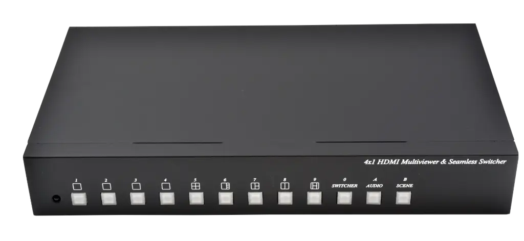 AFFICHEUR QUAD HDMI 4 ENTREES - 1 SORTIE ELBAC