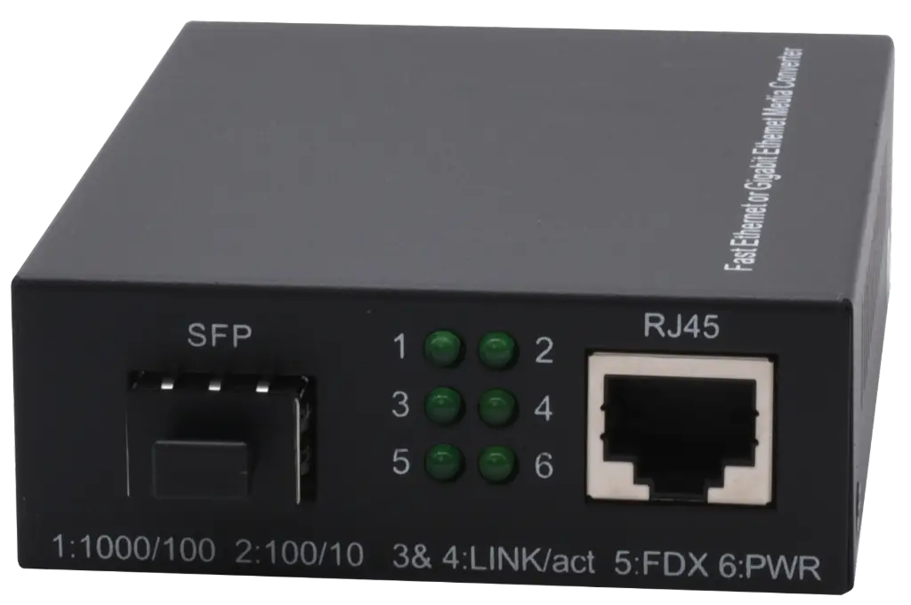 CONVERTISSEUR FIBRE 1000 TX/FX SFP ELBAC