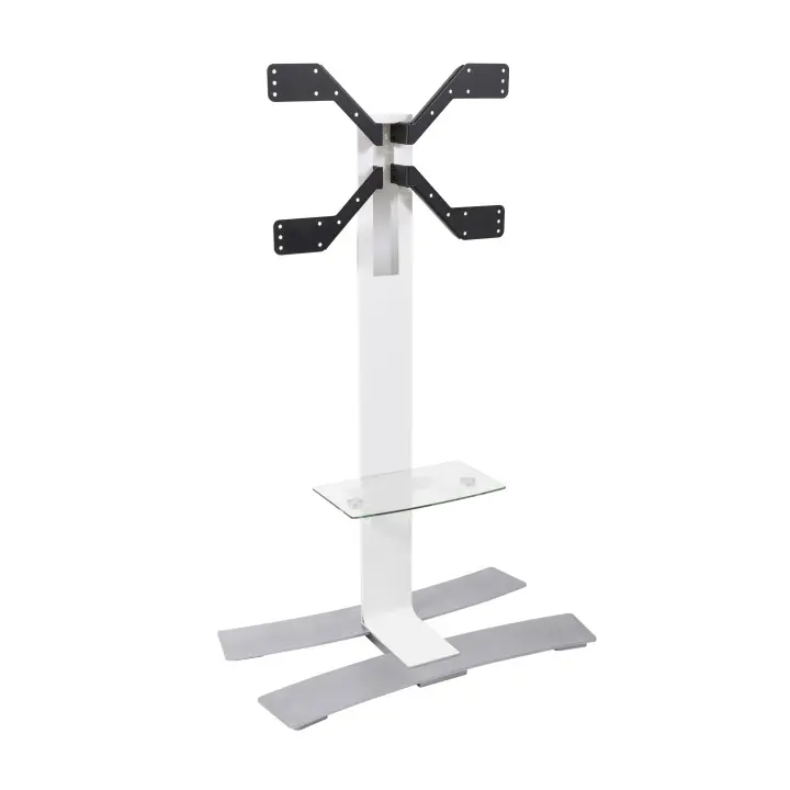 PIED TV à ROULETTE, écran 40" - 75"(50kg) avec tablette WILL ERARD