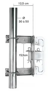 CERCLAGE SIMPLE pour MATS de Ø 25 à 50 mm GALVA ERARD
