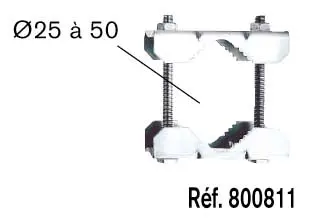 MACHOIRES pour MATS Ø 25 à 50 mm ERARD