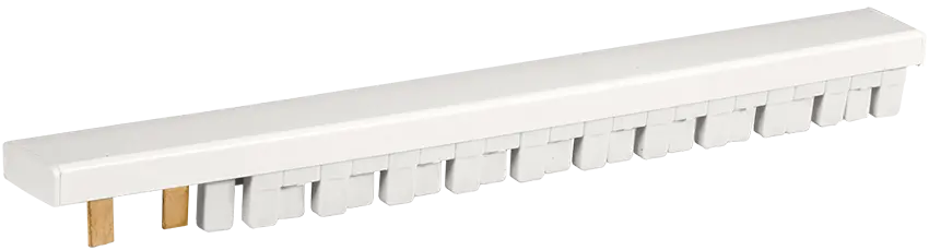 PEIGNE horiz.1P+N13 mod cxion rangée disj/ID H/B 25-63A al bas EUR'OHM