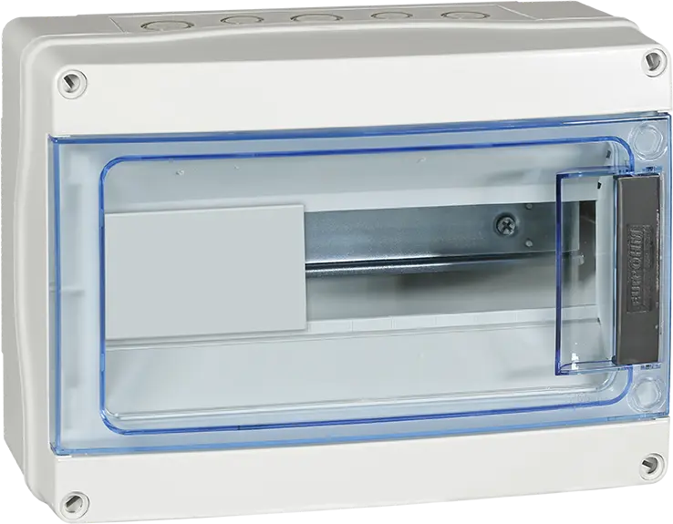 COFFRET  ETANCHE IP 65 IK 07- 12 MODULES 190X268X116 EUROHM