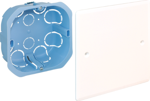 BOITE DE DERIVATION CLOISON SEICHE 100 x 100 x 40 EUR'OHM