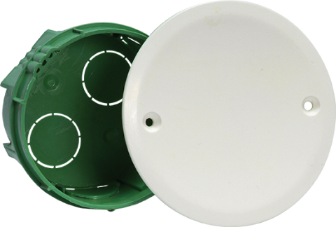 BOITE DE DERIVATION MURS MACONNES Ø 60 x 40 EUR'OHM