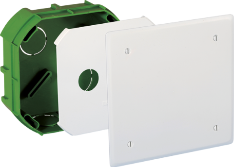 BOITE DE DERIVATION MURS MACONNES 100 x 100 x 40 EUR'OHM