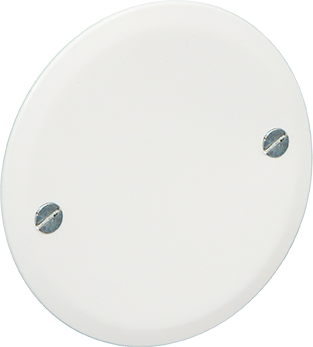 COUVERCLE POUR BOITES DE COMBLES, FIXATION PAR VIS Ø 80mm EUR'OHM