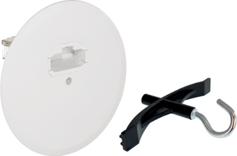 KIT ACCESSOIRE FIXATION LUMIERE + COUVERCLE DCL Ø 120 mm EUROHM