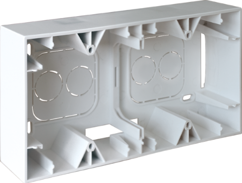 CADRE SAILLIE 2 POSTES SQUARE EUR'OHM
