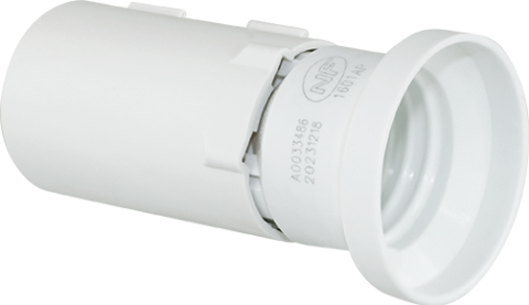 DOUILLE DE CHANTIER E27 BLANCHE EUR'OHM